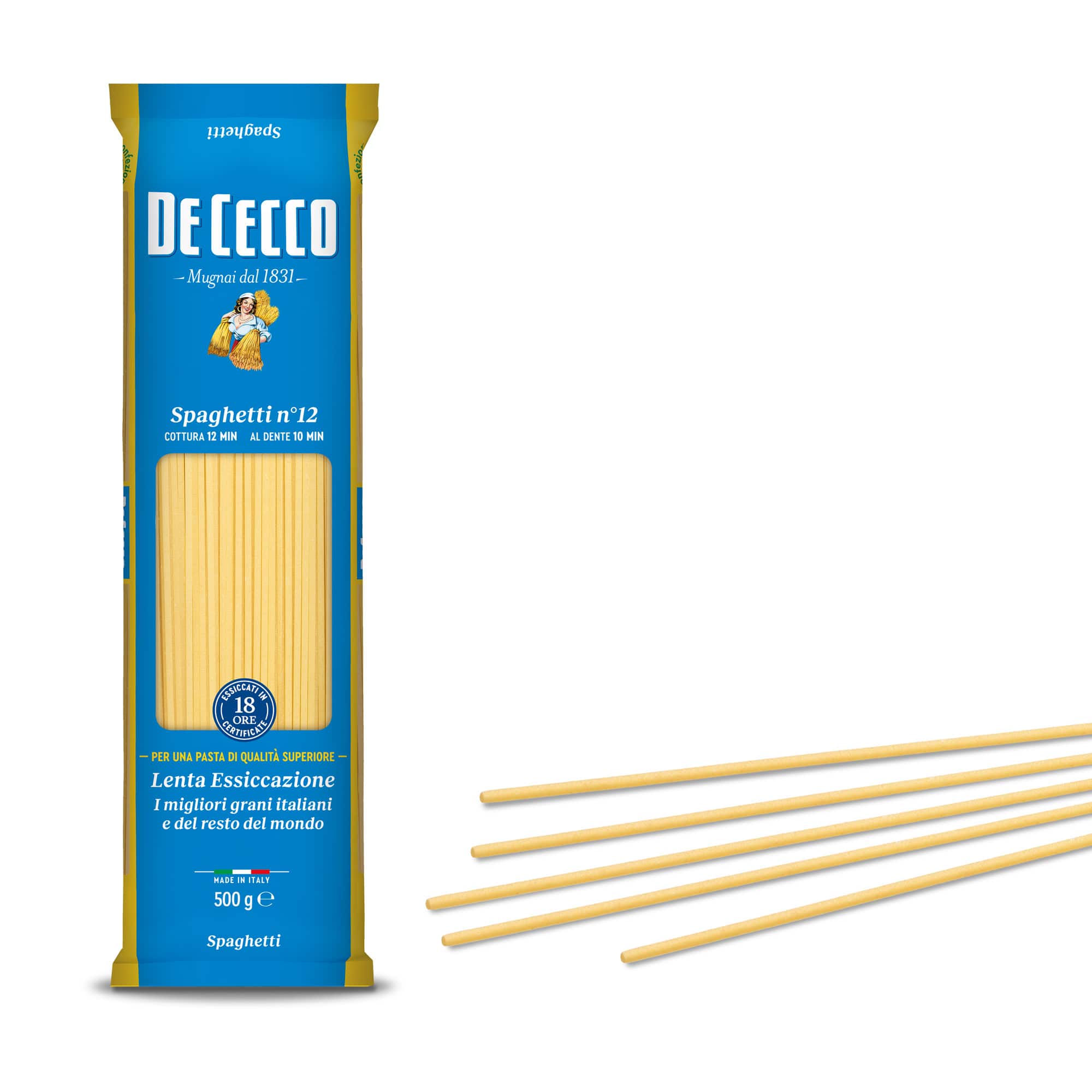 De Cecco Spaghetti Nr 12, 500g